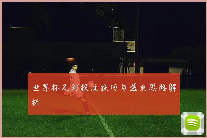 世界杯足彩投注技巧与盈利思路解析