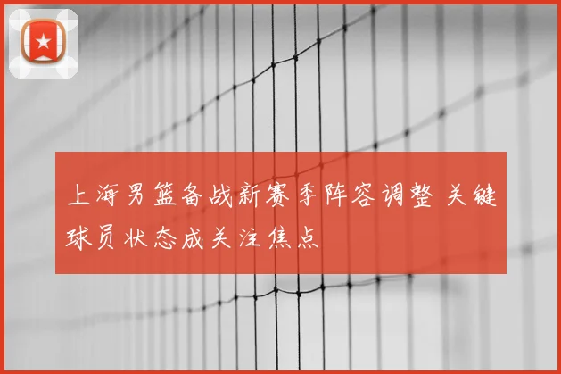 上海男篮备战新赛季阵容调整 关键球员状态成关注焦点